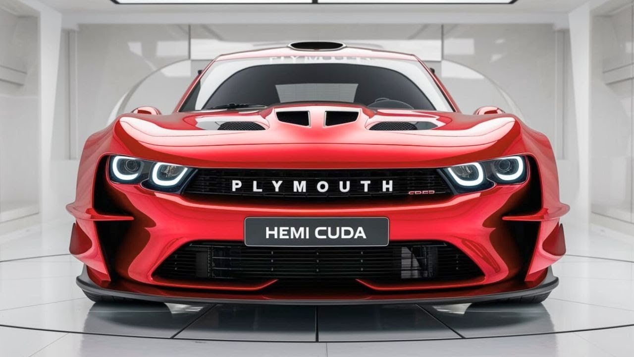 2026 Plymouth HEMI Cuda Reborn