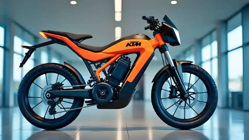 KTM Electric Cycle Launched: 350W