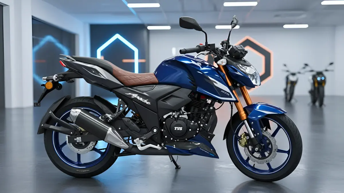 TVS Apache 160… 67KM/